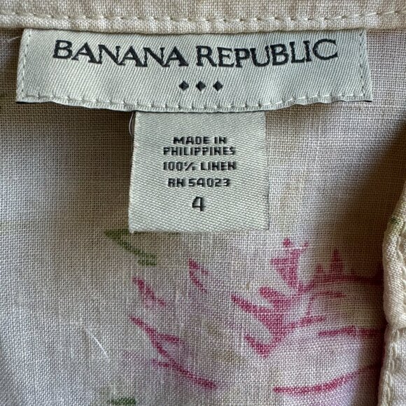 Vintage Banana Republic linen Blazer - Picture 4 of 5